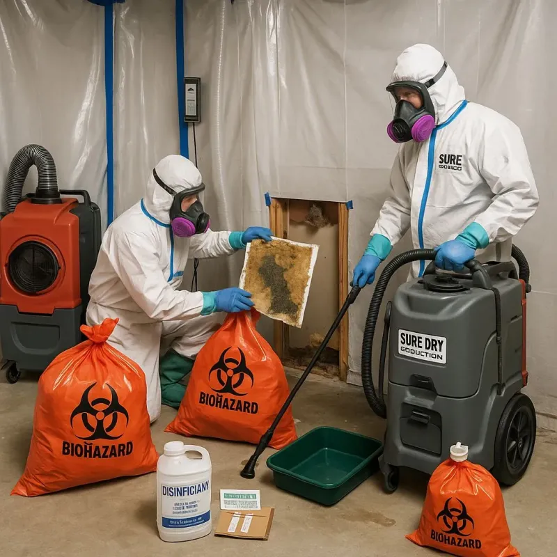 Contaminated Water Handling Protocols process in Oakhurst, OK